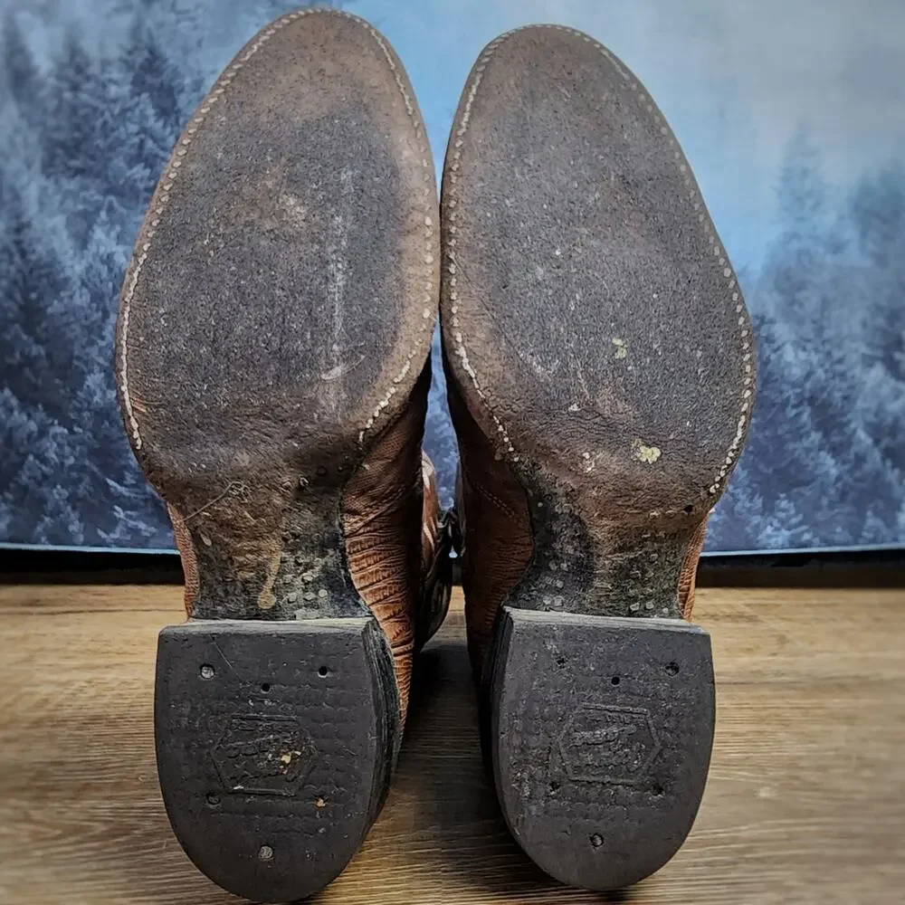 Tony Lama Exotic Teju Lizard Boots | Men's 7.5